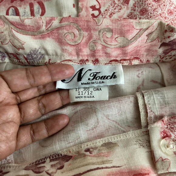 Vintage skirt fits like size XS / Small 13” waist flat 27” length Can stretch up - Picture 6 of 6